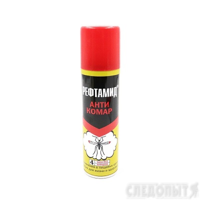 Репеллент Рефтамид Антикомар 145мл